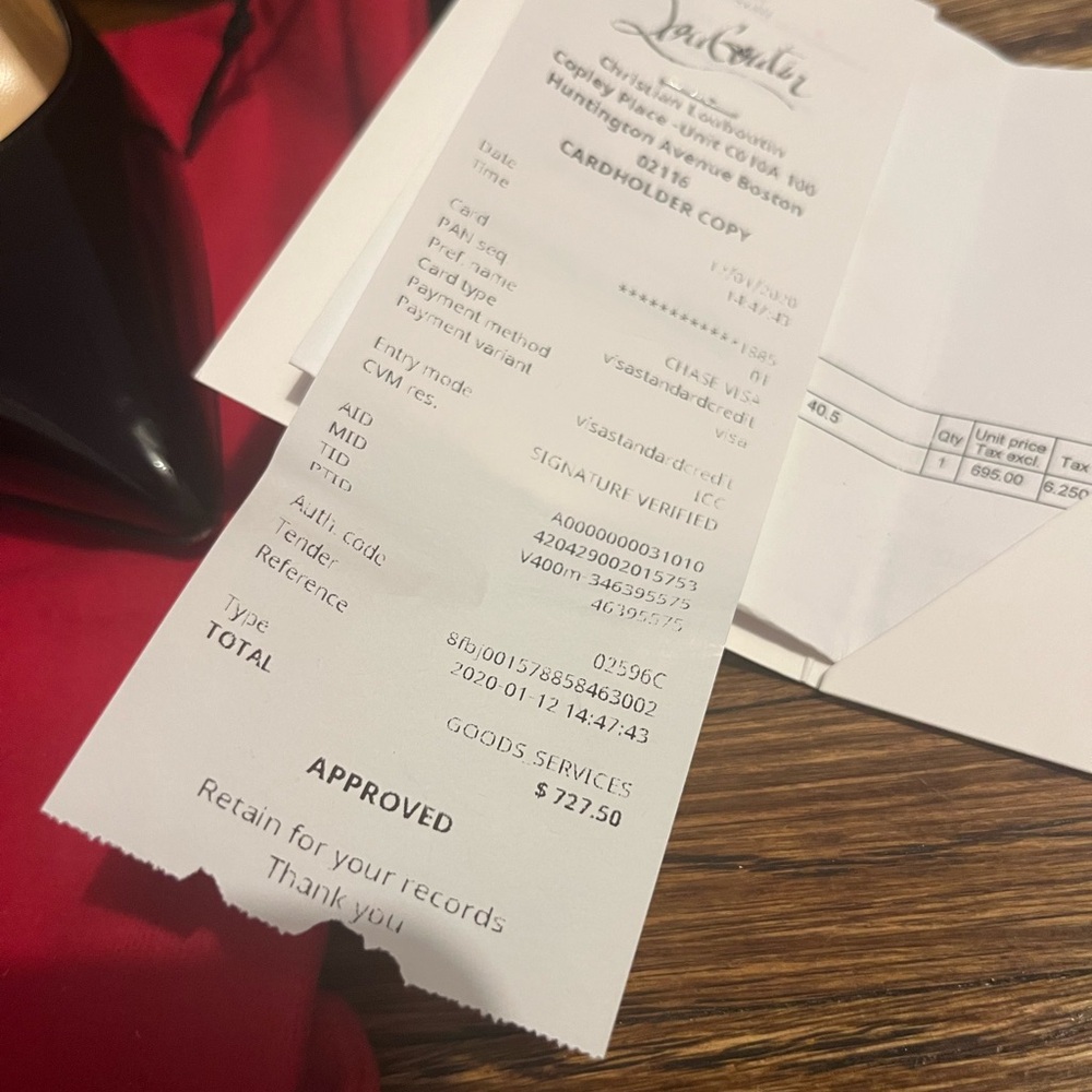 Christian Louboutin Kate Black Patent Leather Heels - Picture 7 of 7